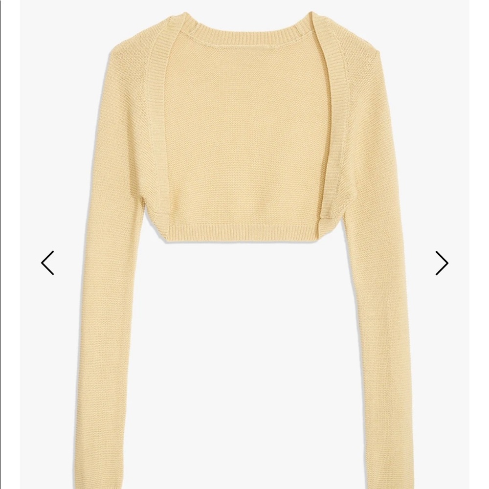 Danielle Bernstein Cropped Sweater - image 2